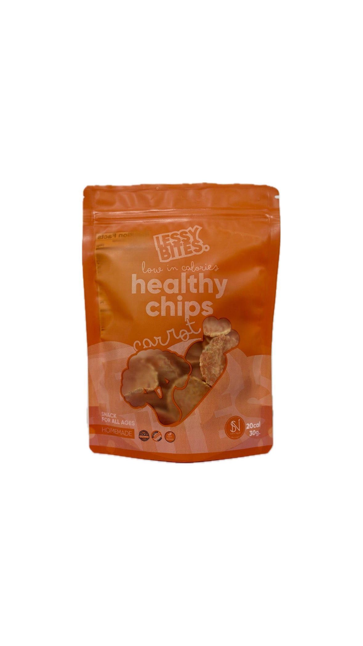 Lessy Bites Carrot Chips