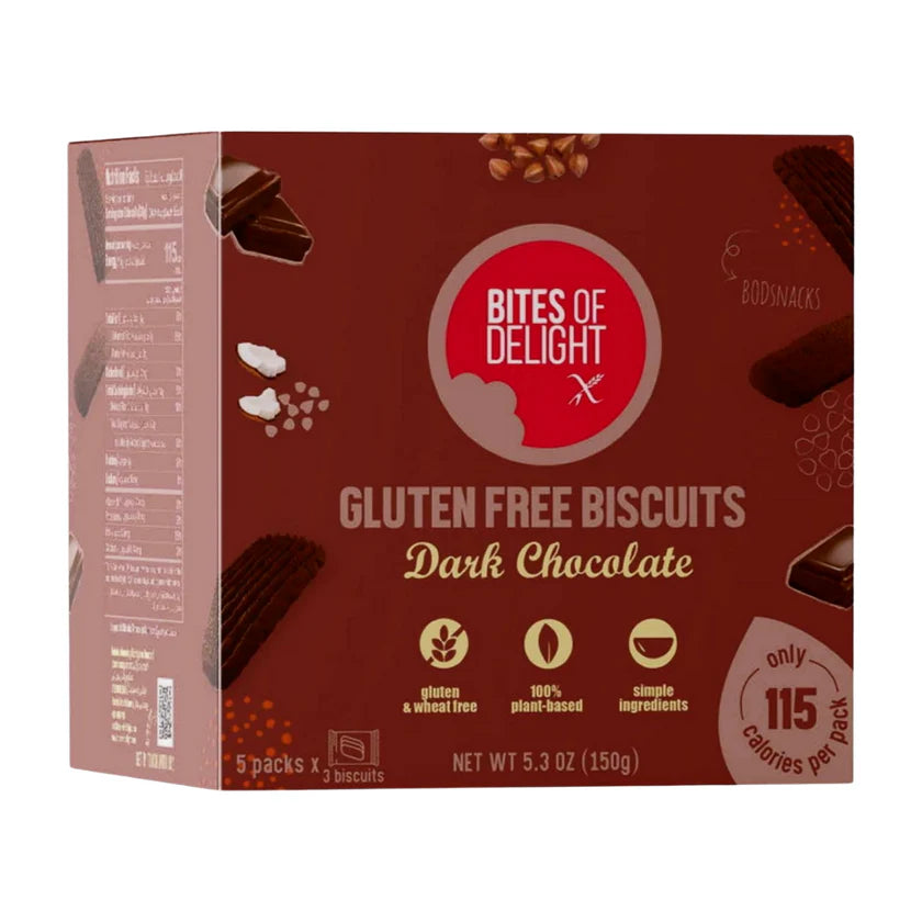 BOD Dark Chocolate Biscuits 150g