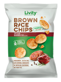 Livity Brown Rice Chips Barbecue