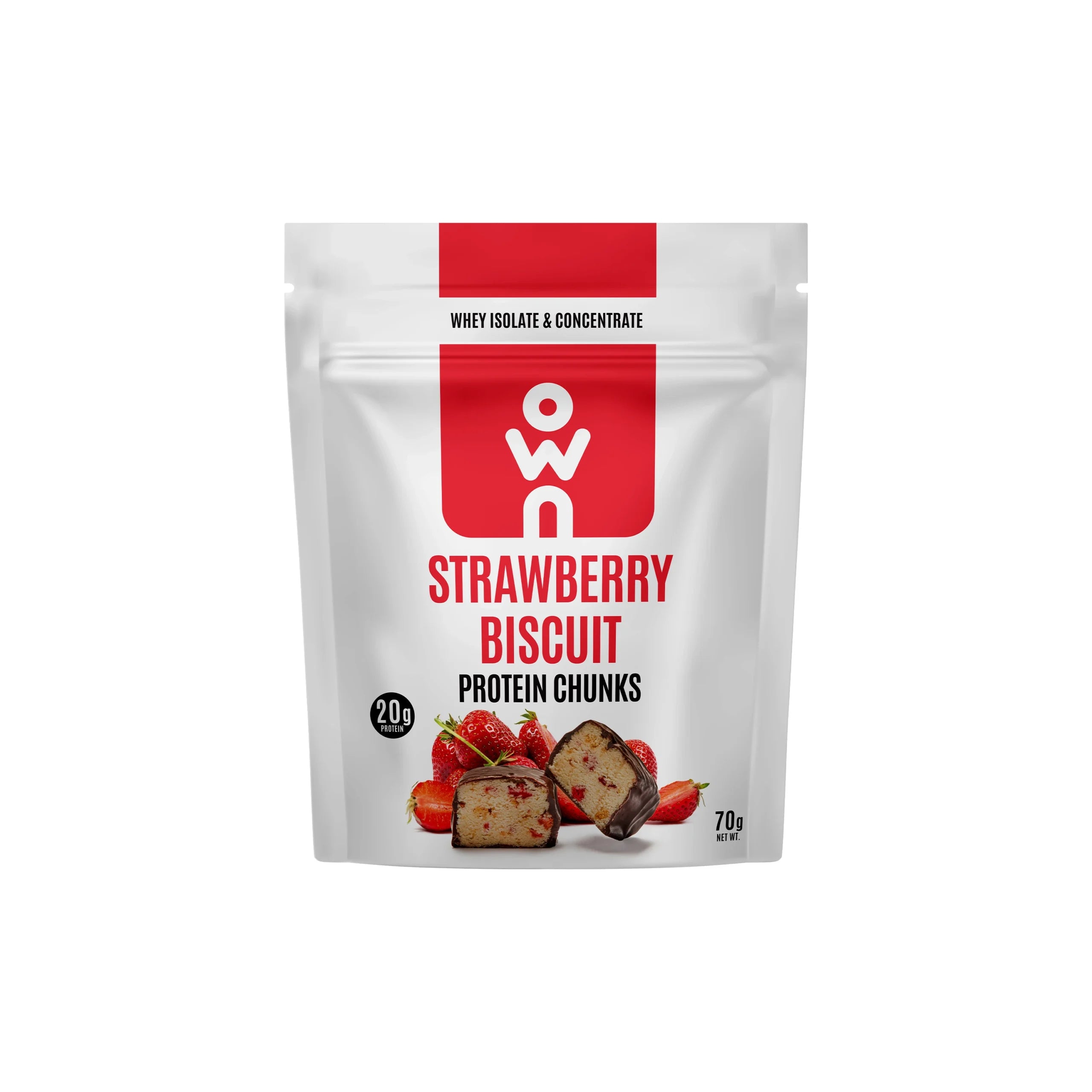OWN Protein Strawberry Biscuit Chunks
