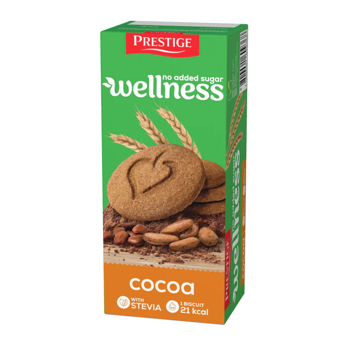 Wellness Stevia Biscuits - Cocoa