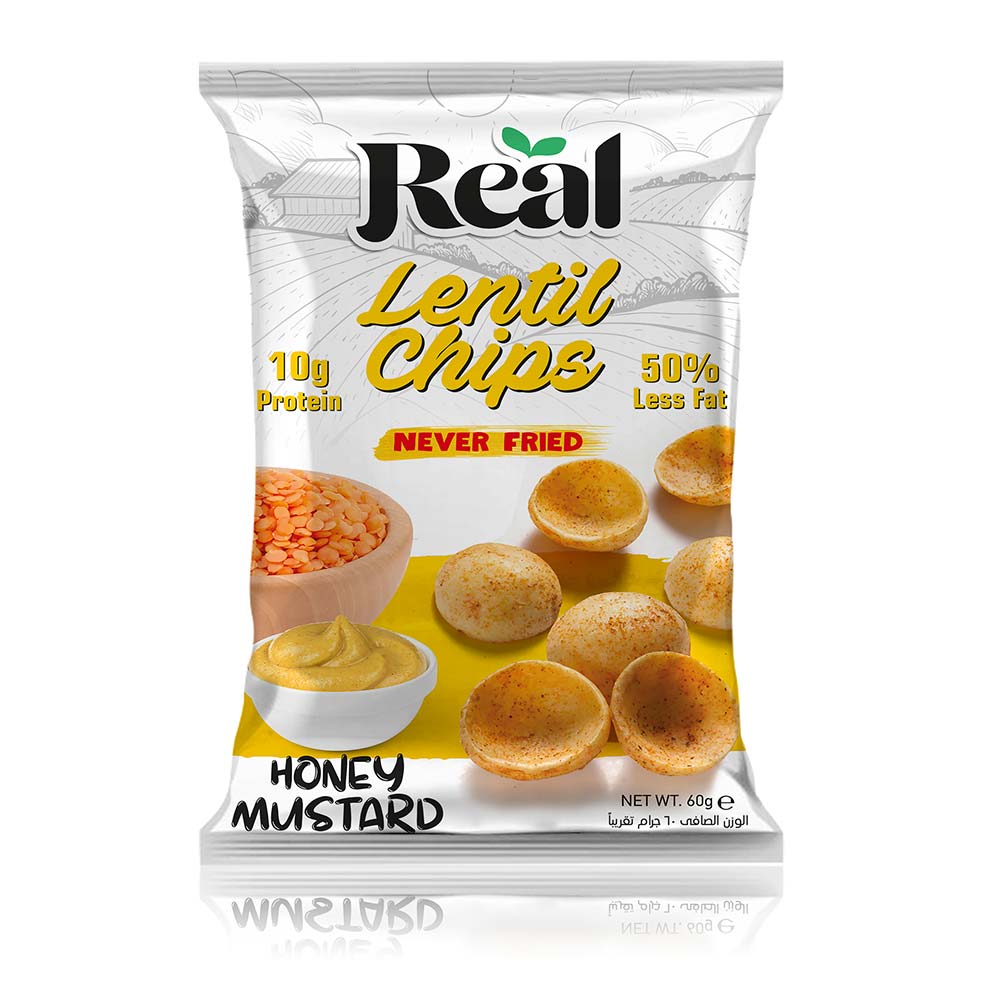 Lentil Honey Mustard Chips 35g